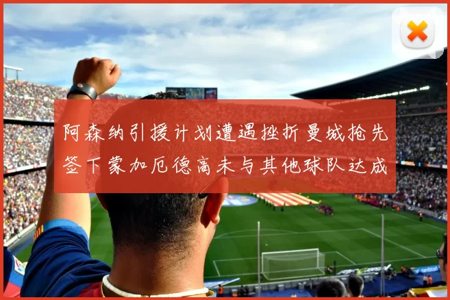 阿森纳引援计划遭遇挫折曼城抢先签下蒙加厄德高未与其他球队达成协议