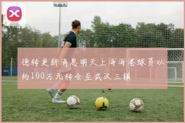 德转更新消息明天上海海港球员以约100万元转会至武汉三镇